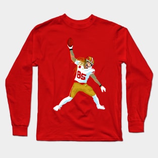 George kittle - white Long Sleeve T-Shirt